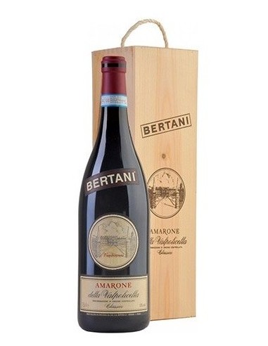 bertani amarone della valpolicella classico 2008 magnum cassa in legno