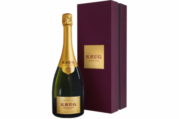 champagne krug grande cuvee 168 eme edition cofanetto deluxe