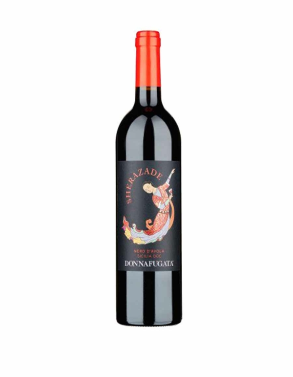 Donnafugata sherazade bottiglia etichetta vini sicilia