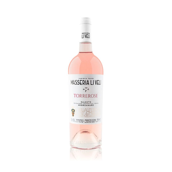 TorreROSE ROSATO SALENTO NEGROAMARO BOTTIGLIA MASSERIA LI VELI