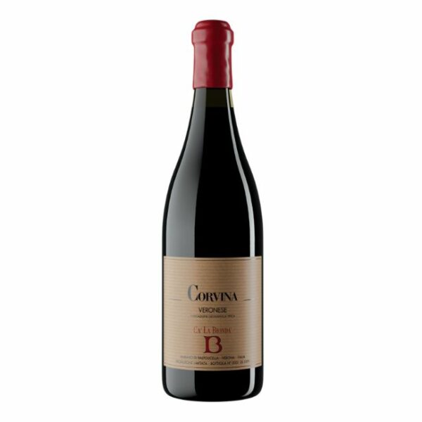 Corvina veronese bio ca la bionda vino rosso