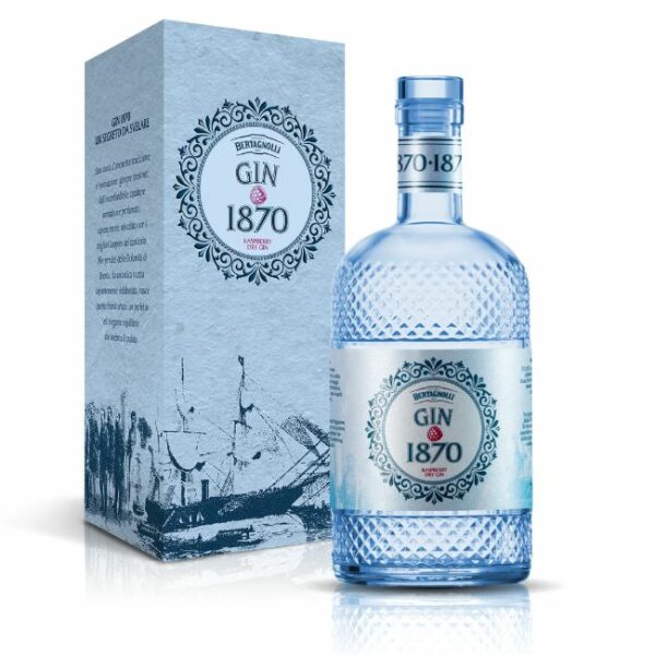 raspberry dry gin bertagnoli 70 cl 40