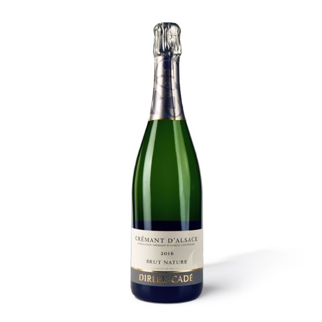 cremant dalsace 2018 brut nature dirler cade spumante francese