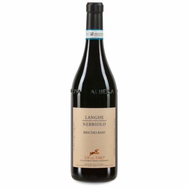 nebbiolo bric del baio vino piemonte ca del baio