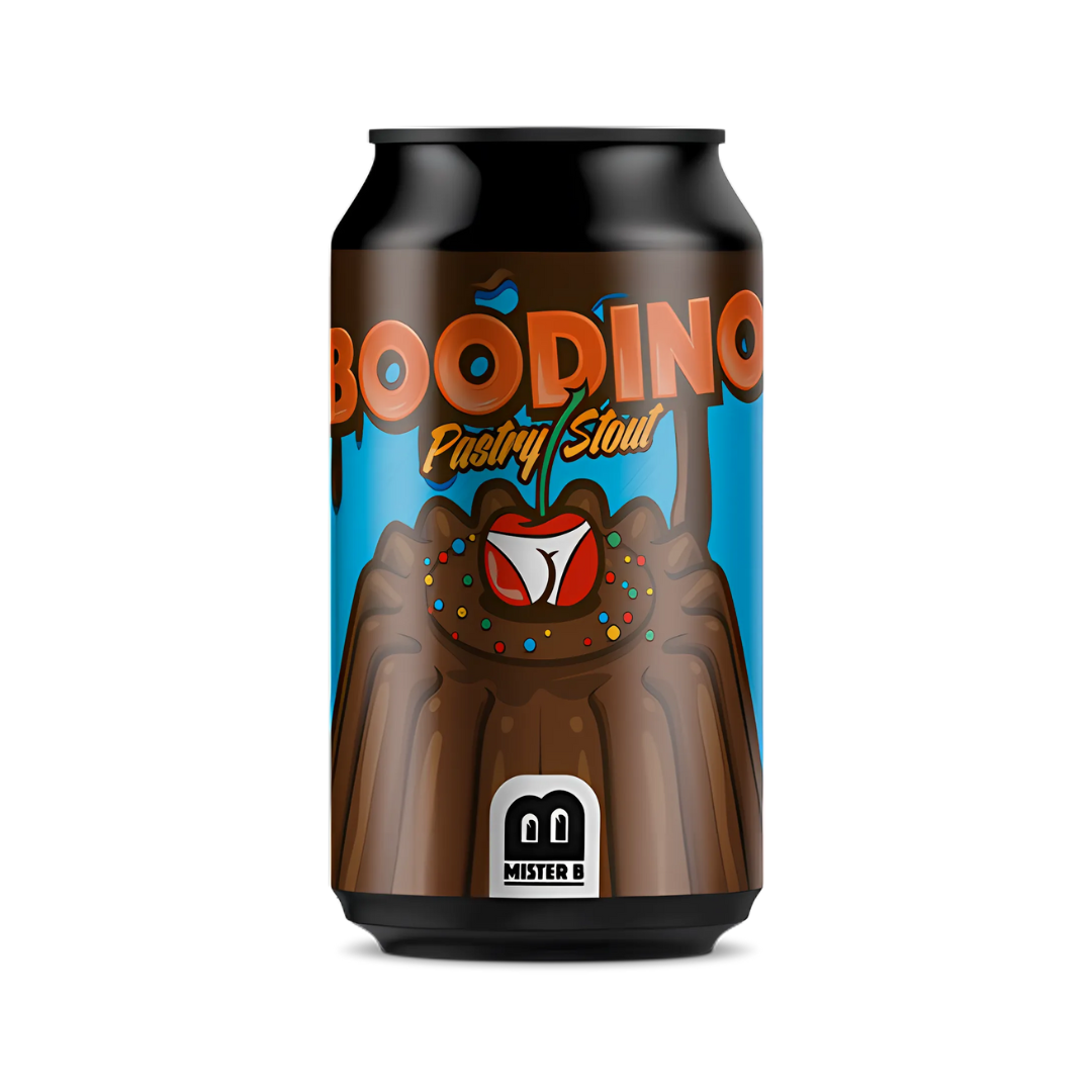 BOODINO PASTRY STOUT LATTINA 0.33 LT | MISTER B