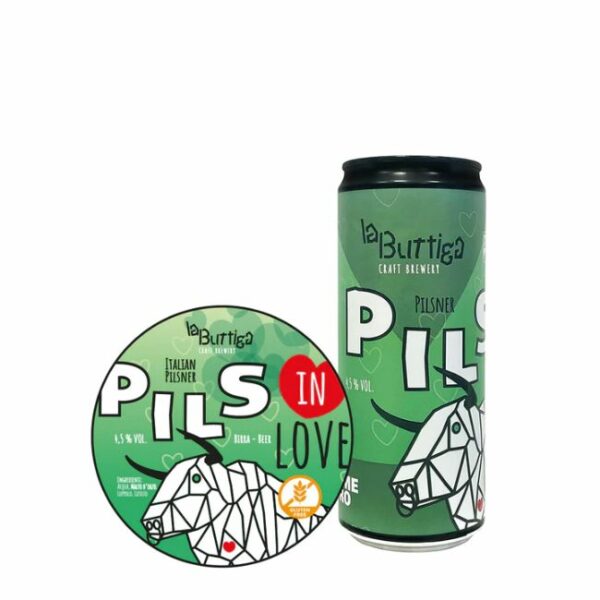 pils in love birra 33lt lattina 49 piacenza