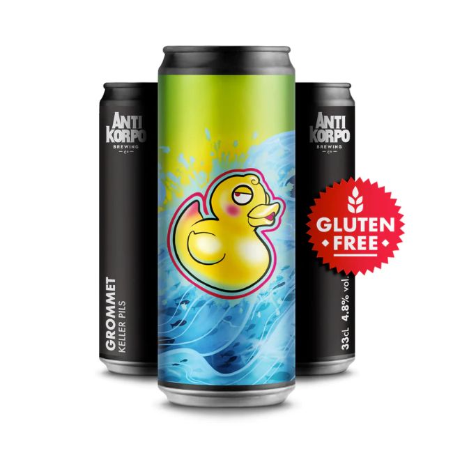 GROMMET GLUTEN FREE KELLER PILS 0,33 LT | ANTIKORPO