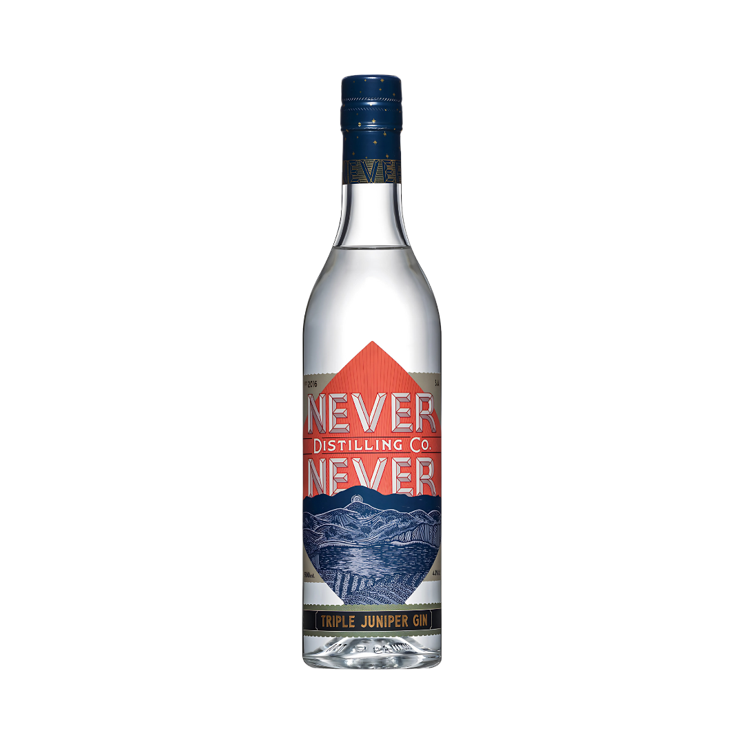 NEVER NEVER TRIPLE JUNIPER GIN 50 CL | NEVER NEVER
