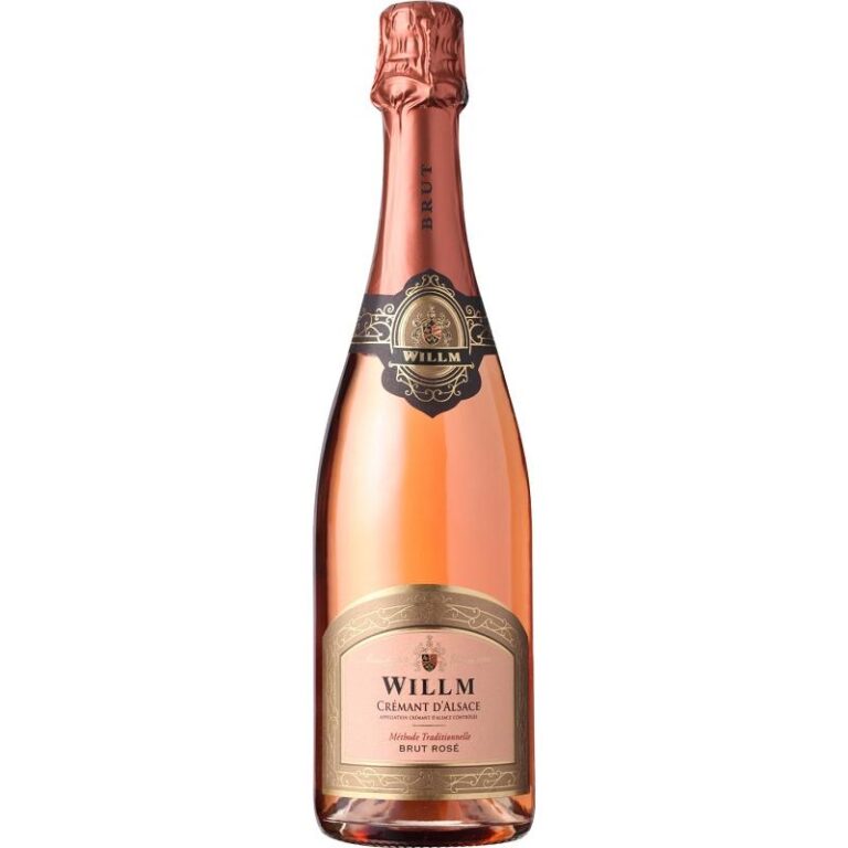 CREMANT D'ALSACE ROSE' BIO ALSACE WILLM vino quotidiano francia