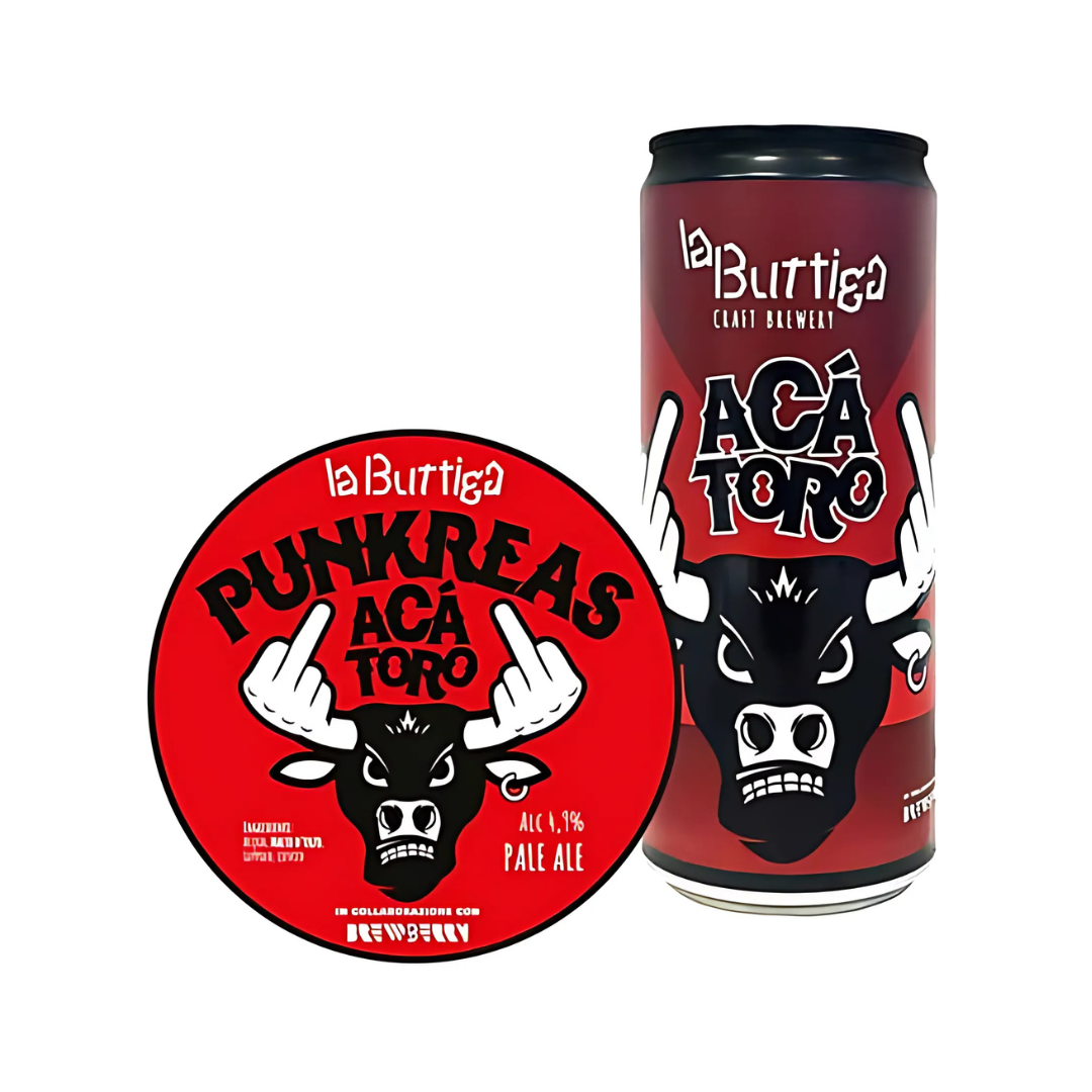 ACA TORO PALE LATTINA 0.33 LT | LA BUTTIGA