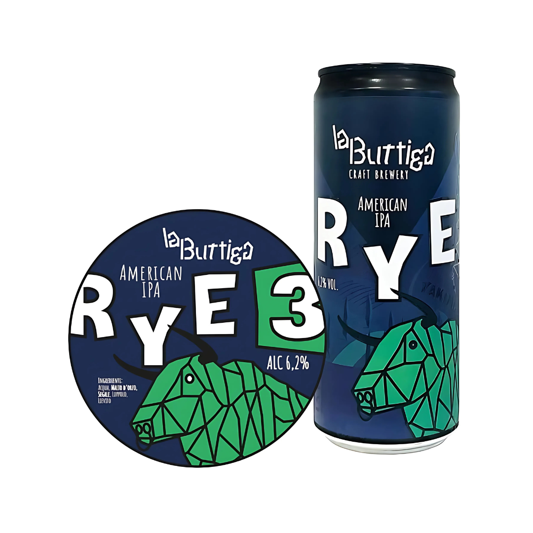 RYE TRE IPA LATTINA 0.33 LT | LA BUTTIGA