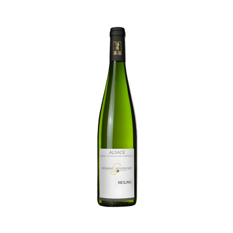 domaine scheidecker riesling bianco francia vino quotidiano